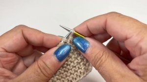 Как соединить открытые петли плеча спицами. Один из интересных способов?