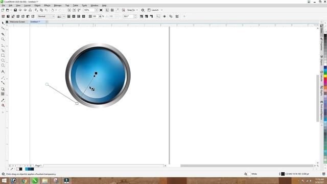 Gradient Tool Using In Coreldraw Tips & Tricks 4 | Sahni Kreative смотреть онлайн