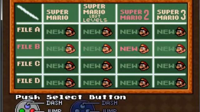 Early version of Super Mario All-Stars (Beta/Prototype) recreated in 2022 - Nimaginendo Games смотреть онлайн