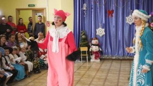 Новогодний утренник в детском садике. 2018 12 26_ 4К видео.