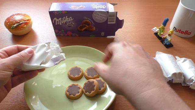 Обзор Шоколадного Печенья Milka (Mini Choco Cookie) смотреть онлайн