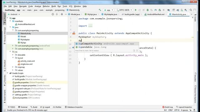 Android Studio |#2 PHP MySQL crud data show in android RecyclerView смотреть онлайн