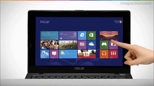 Notebook Ultrafino Asus Touch X200MA-CT205H Intel Dual Core 2GB 500GB Tela LED 11.6" Windows 10 смотреть онлайн