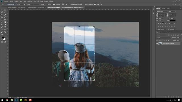 Guía Total Photoshop CC 2018 [U01_24] Herramienta de recorte смотреть онлайн