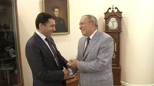 Визит делегации Посольства Республики Азербайджан в России. смотреть онлайн