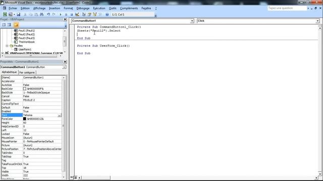 creer une fenêtre et des boutons de navigation sur Excel (Buttons and userforms) смотреть онлайн