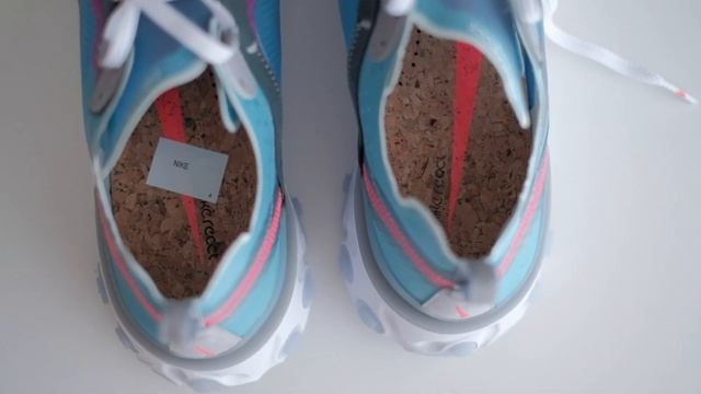 SEPATU TRANSPARAN ?? NIKE REACT ELEMENT 87 ROYAL TINT (INDONESIA) смотреть онлайн