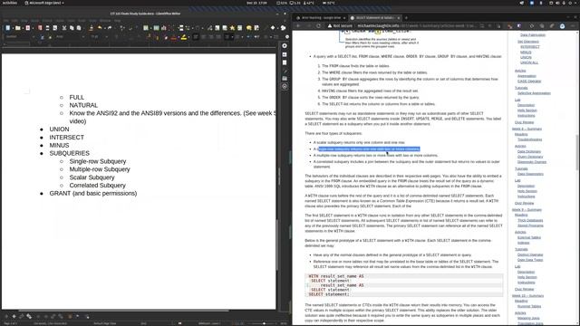 CIT225-Fall2020: Final Study смотреть онлайн