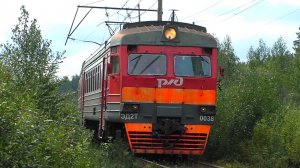 ЭД2Т-0038 сообщением Егоршино - Алапаевск с приветливой бригадой