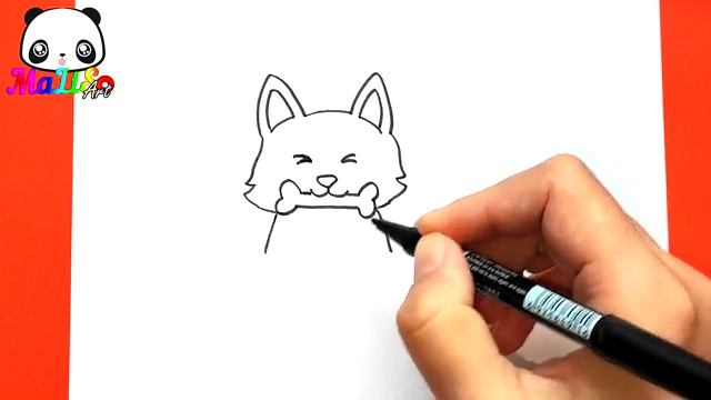 Как нарисовать СОБАКУ корги | Простые риунки для срисовки | How to draw a dog | Як намалювати собак смотреть онлайн