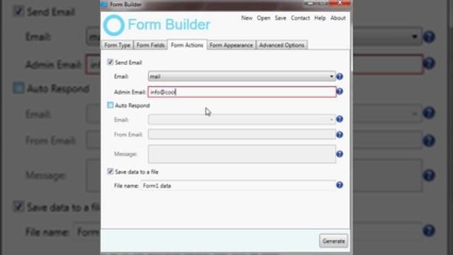 PHP Form Builder смотреть онлайн