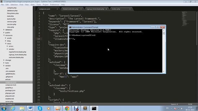 Login and registration system using Laravel step 2-1 смотреть онлайн