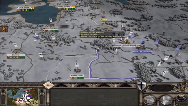 Medieval 2 Total War Kingdoms Teutonic Hotseat (Cancelled) Turn #8 Teutonic Order смотреть онлайн