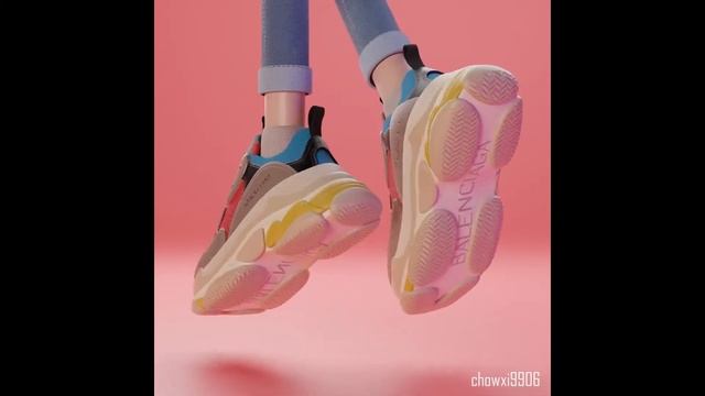 Balenciaga Triple S смотреть онлайн