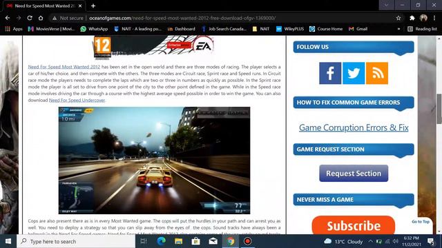 How to download Need For Speed Most Wanted 2012 | FREE| смотреть онлайн