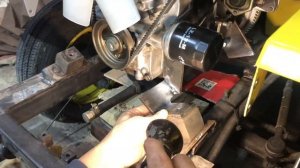 Установка японского двигателя в минитрактор ЧТЗ т-02.03.2-1 «Уралец»