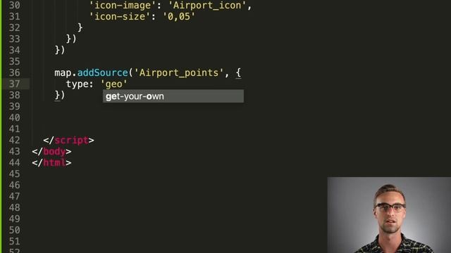 MapLibre | Add GeoJSON to your map and change a point icon using JavaScript #2 смотреть онлайн