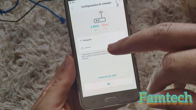 resetei a câmera e ela parou de funcionar como resolver