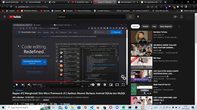 Tutorial Meinginstall framework slim 3 PHP (terjemahin video bahasa khapunhap) смотреть онлайн