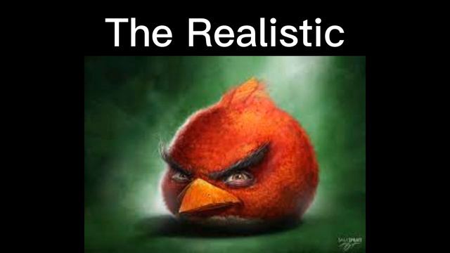 Regular VS Realistic Angry Birds смотреть онлайн