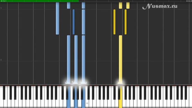 James Newton Howard - I'm Listening (OST I Am Legend) Piano Tutorial (Synthesia + Sheets + MIDI) смотреть онлайн