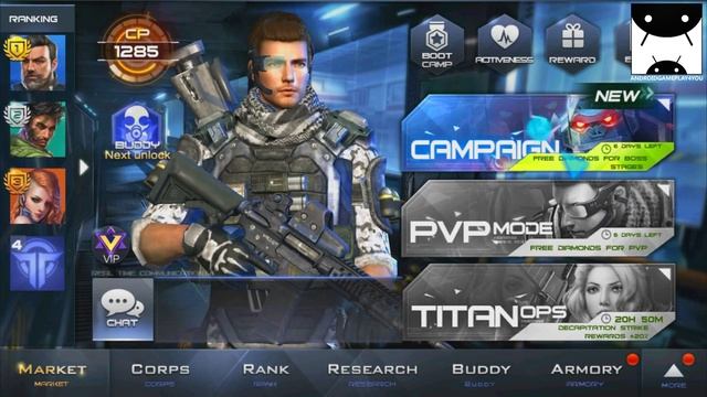 Fusion War Android GamePlay #1 (1080p) (By 37GAMES) смотреть онлайн