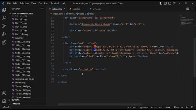 JavaScript 2D Game Development | Java Institute | Tharindu Dilshan смотреть онлайн