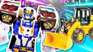 Робот трансформер пропал! Видео игрушки ТОБОТЫ спасают друга! Детективы Галактики против Стима Смита