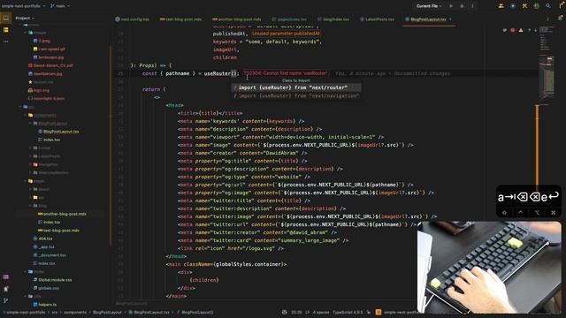 ASMR Programming - How to create a portfolio and blog with NextJS MDX - No talking смотреть онлайн