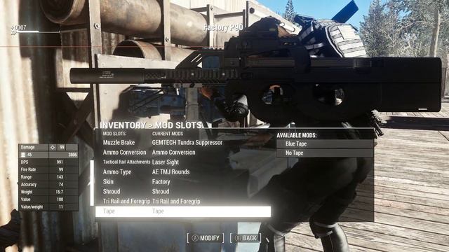 Fallout 4 Mods Xbox/PC ( FN P90 ) Review смотреть онлайн