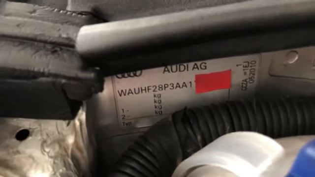Número chassi e motor Audi A3 Sportback 2010 смотреть онлайн