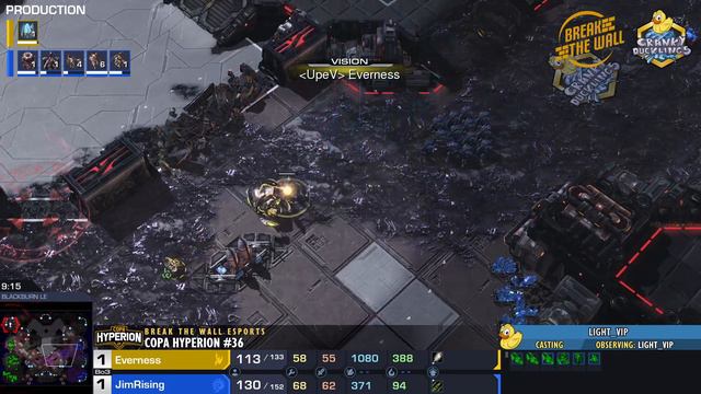 JimRising vs Everness - ZvP | Copa Hyperion #37 | Biweekly LatAm StarCraft 2 Tournament смотреть онлайн