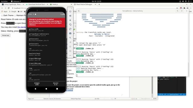Get start react native with Henry P1B - Environment setup and debug смотреть онлайн