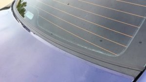 Накладка в проём заднего стекла (Жабо Без скотча) Lada Granta Fl Седан