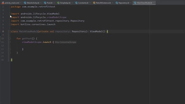 Retrofit - Send a simple GET Request | Android Studio Tutorial смотреть онлайн