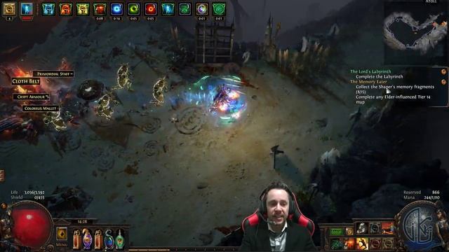 Oni-Goroshi COC Blade Vortex & Blade Fall Build Guide Path of Exile - Betrayal смотреть онлайн