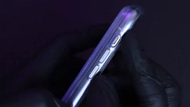 Жидкий переливающийся чехол с блестками на Apple iPhone 11 / Айфон 11 лавандовый OPT031422 смотреть онлайн