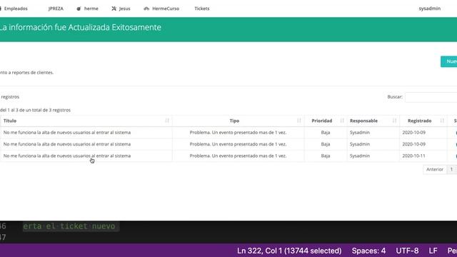 Creando un modulo de Tickets con Perl y VirtualNix Parte 2 смотреть онлайн