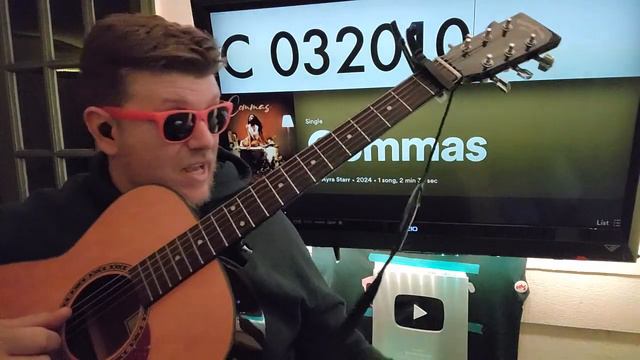Commas - Ayra Starr Guitar Tutorial (Beginner Lesson!) смотреть онлайн