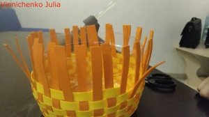 ПАСХАЛЬНАЯ КОРЗИНКА из бутылки и фоамирана своими руками.
