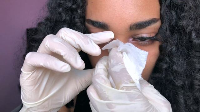 Piercing My Nose At Home [WARNING A Lil Blood?]