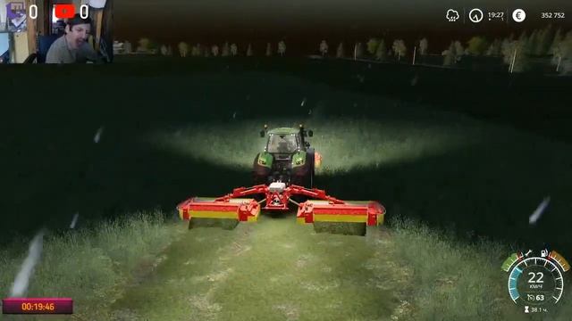 ПРОДОЛЖАЮ ИГРАЮ В Farming Simulator 19 СТРИМ Поддержка смотреть онлайн