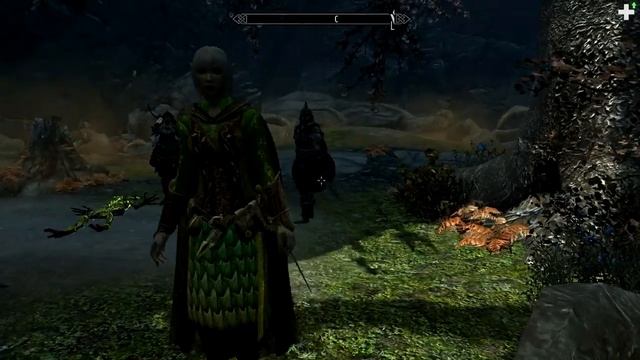 [Skyrim] Обзор модов - 18 - Прятки, Компаньон эльф смотреть онлайн