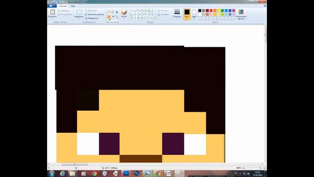 Первый мини- монтаж. Как сделать арт (своего) скина самый легкий способ смотреть онлайн