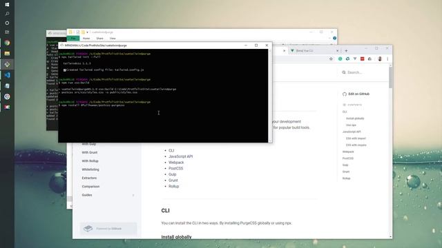 How to use Purgecss with Tailwindcss in a VueJS Project смотреть онлайн