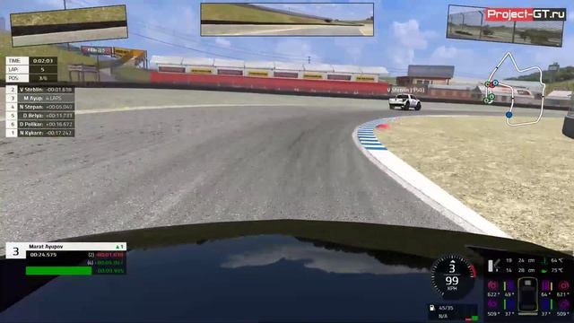 Automobilista - PGT Power Trophy 2018 - R04 Laguna Seca смотреть онлайн