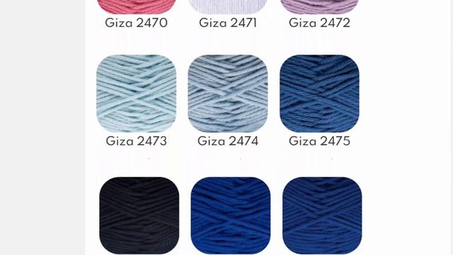 Вязаная пряжа из мерсеризованного хлопка, 5 мячей