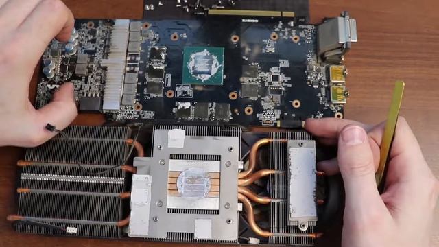 Обслуживаю редкую Gigabyte 1070 game rock, часть 1 смотреть онлайн