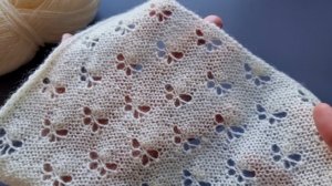 БАБОЧКИ вяжутся на одном дыхании!