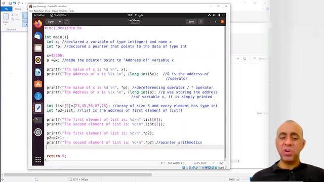 What are C Pointers (Part2), Address of(&), De-referencing(*), Char Array, Memory References смотреть онлайн